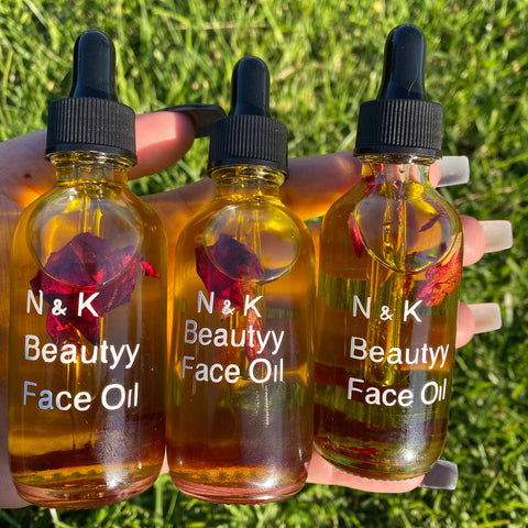 Organic Rose Pedal Face Oil